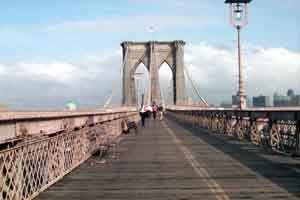 Crossing the Manhattan Bridge