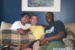Eddie (left), Eric and Kevin