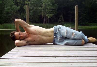 Photo shoot on the dock