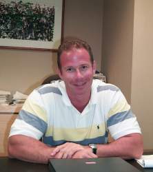 Randy in his office - from here he makes all those sexual innuendoes in the chat room :)