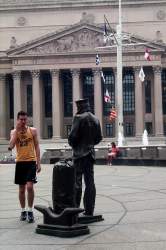 At the Sailor's Memorial