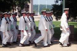 Cadets moving from one class to another