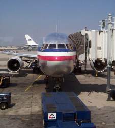 Watching them get the plane ready