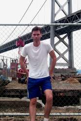 Starting point for my runs - under the Bay Bridge