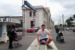 Further along it gets a bit more touristy