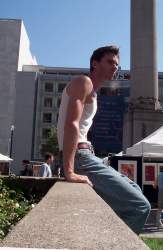 That's the new Macys building in the background