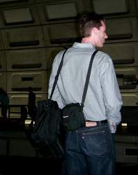 Waiting for the subway