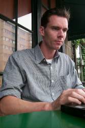 Webcasting from Starbucks, Dupont Circle