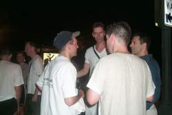 Meeting up with the D.C. Frontrunners again, after our run