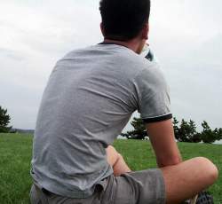 Watching Jason watching the planes