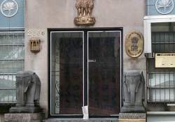 India's embassy was surprisingly small, but loved the elephants!