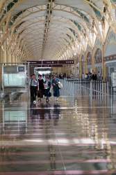 In Ronald Reagan Airport Terminal B