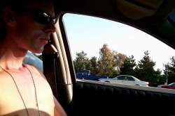 Experiencing rush-hour traffic in Orange County