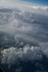 The clouds from 39,000 feet