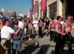 The Folsom Street Fair unfolds before the eye of the camera
