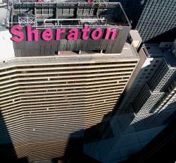 Neighboring skyscrapers