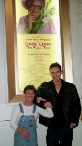 John Paul, Keith and Dame Edna