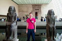 The entrance to the Temple of Dendur