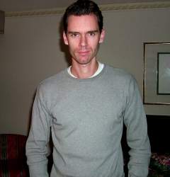 Back in the hotel this evening, tired old eyes and all