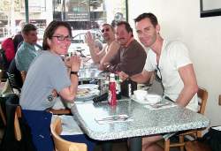 
Brunch with Cecilia in lieu of a workout