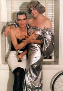 My one effort at drag, years ago