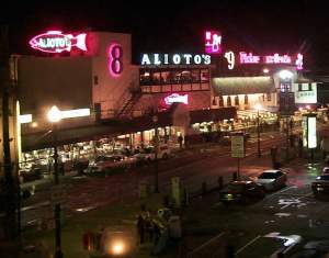 View from the restaurant in Fisherman's Wharf