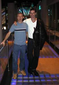 Brett and I, at the Metreon