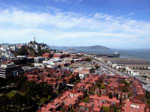 View from the balcony of my new apartment