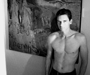 The first original artwork I bought - painted by my friend Dennis.