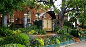 In downtown Fayetteville