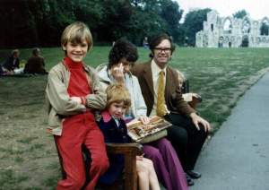 The family Adams twenty years ago, minus my brother who presumably took the photo