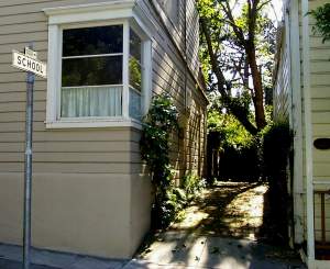 One of the hundreds of small, quiet, almost hidden paths - all of which have names.