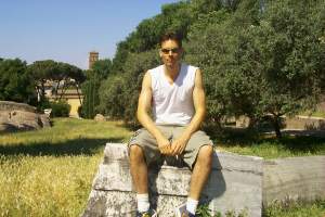 In the ruins on Palatine Hill