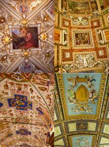 Room after room with gorgeous ceilings