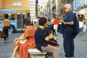 Late afternoon near the Corso