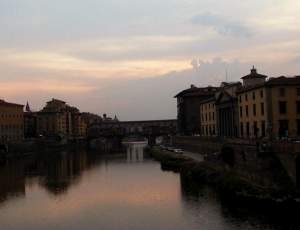 Dusk on the Arno