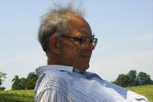 Dad probably knew that I was taking this one, but he's making a noble effort to feign ignorance.