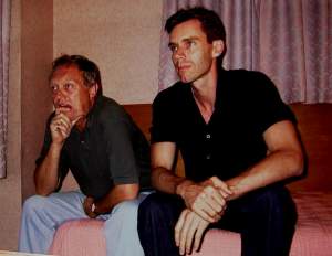 Watching, with Max,  England lose in what would be their final game in Euro 2000