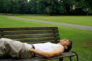 In the park leading up to the Royal Observatory