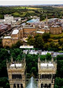 Views from the top of the cathedral.