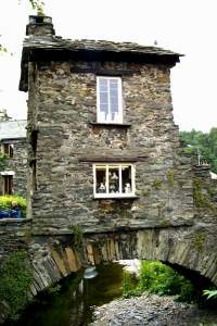 Ambleside's most famous site, the Bridge House.