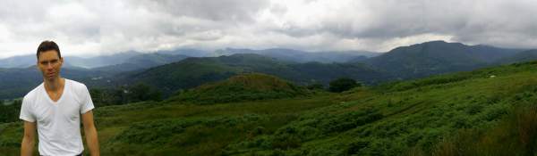 Panorama of the hills
