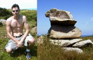 Weird rock piles