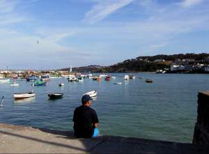The view from the bench where I ate my pasty.