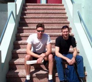 I had lunch in the Castro the other day with Mike, who's been a correspondent of mine for a year
or so.