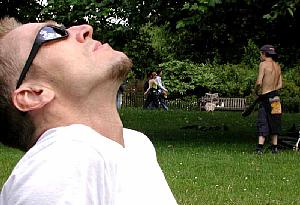 Brett recovers from tourizing, in St James Park