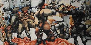 A painting by Edward Burra