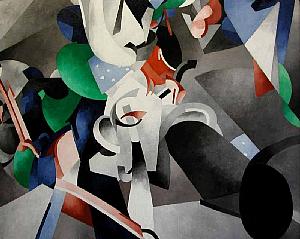 Painting by Picabia in the collection.