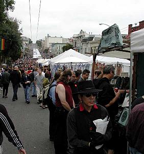 Looking up Castro Street from 19th.