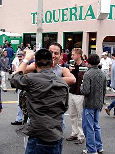 Dancing boys on 18th St